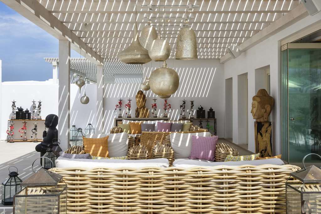 Myconian Naia Hotel Mykonos Town Étterem fotó